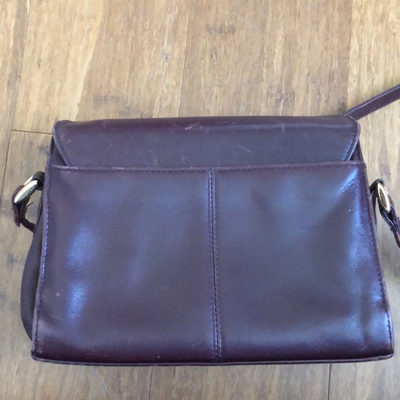 Etienne Aigner Burgundy Crossbody Purse - Picture 4 of 5